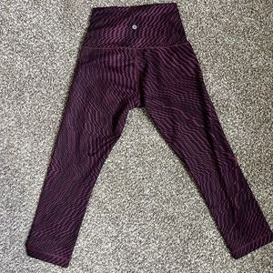 Lululemon capri leggings